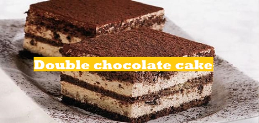 Double chocolate cake