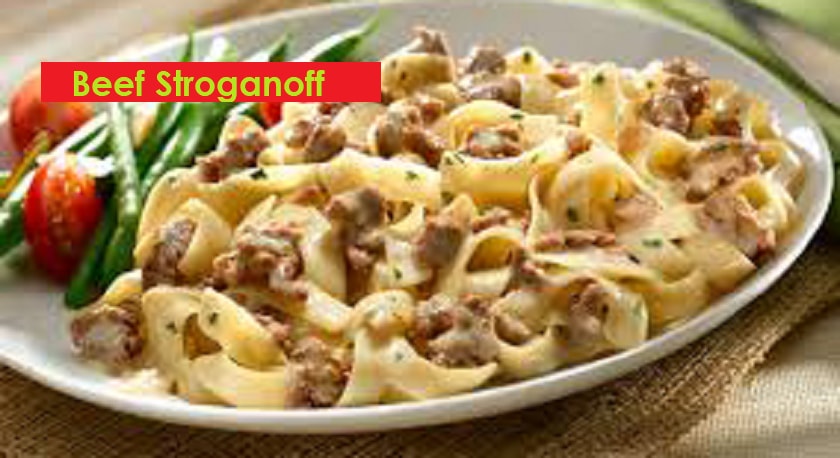 Beef Stroganoff