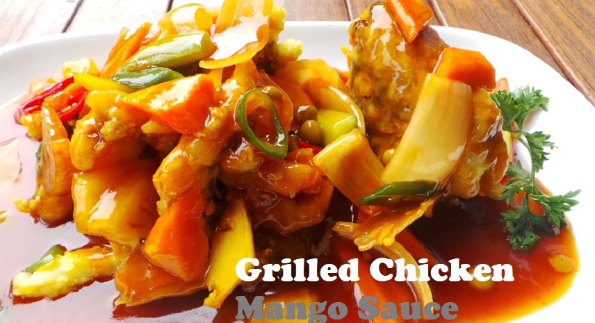 Grilled Chicken Mango Sauce