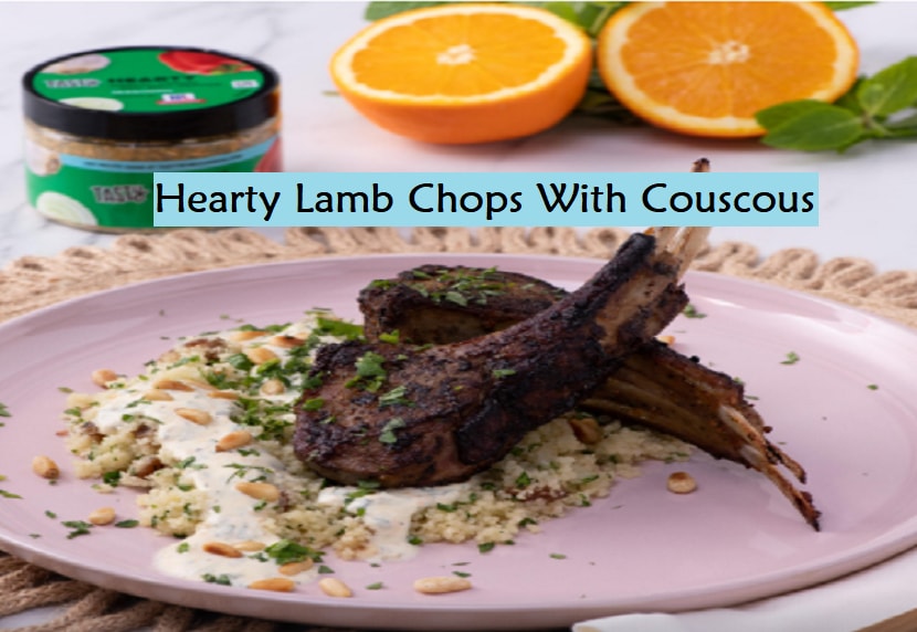 Recipes Hearty Lamb Chops With Couscous