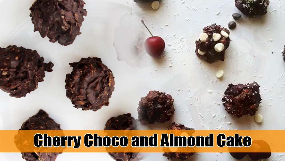 Cherry Chocolate Almond Cake