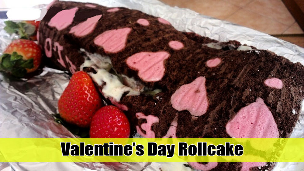 Valentine's Rollcake