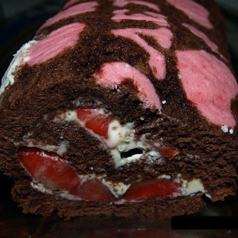 Valentine rollcake