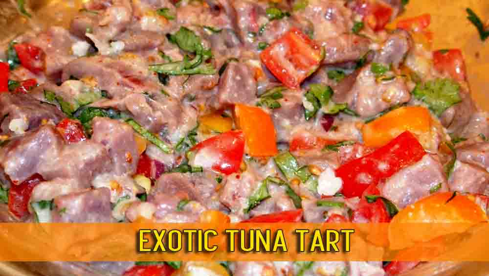 Exotic tuna tar recipes