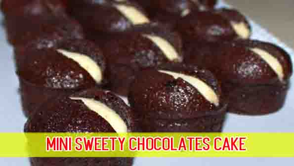 Mini sweety chocolates Cake