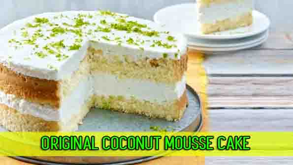 Original Coconut Mousse Cake Recipe