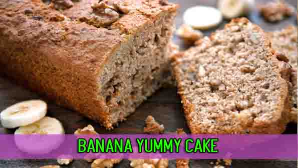 banana yummy cake recipes