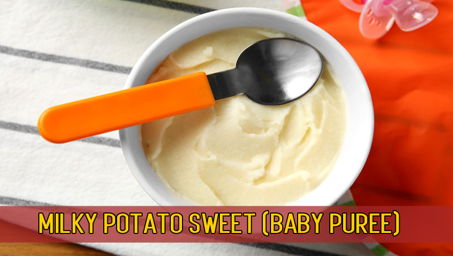 Potato sweet baby Puree