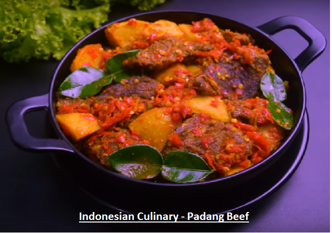 Padang Beef Jerky Indonesian Culinary