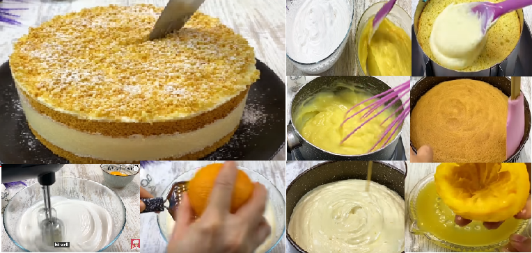 Diffrent Way to Make Orange Cake