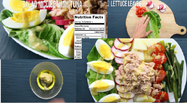 High Protein Lunch with Tuna & Egg