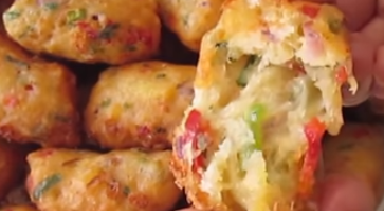 Potato fry with cheese